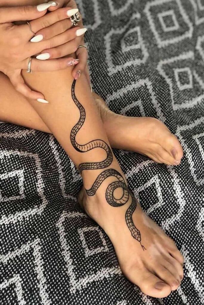 tattoo de serpent