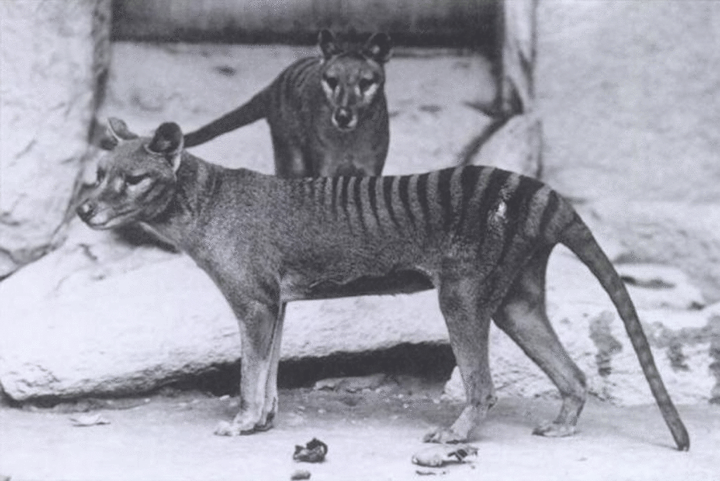 Tilacino o Tigre de Tasmania.