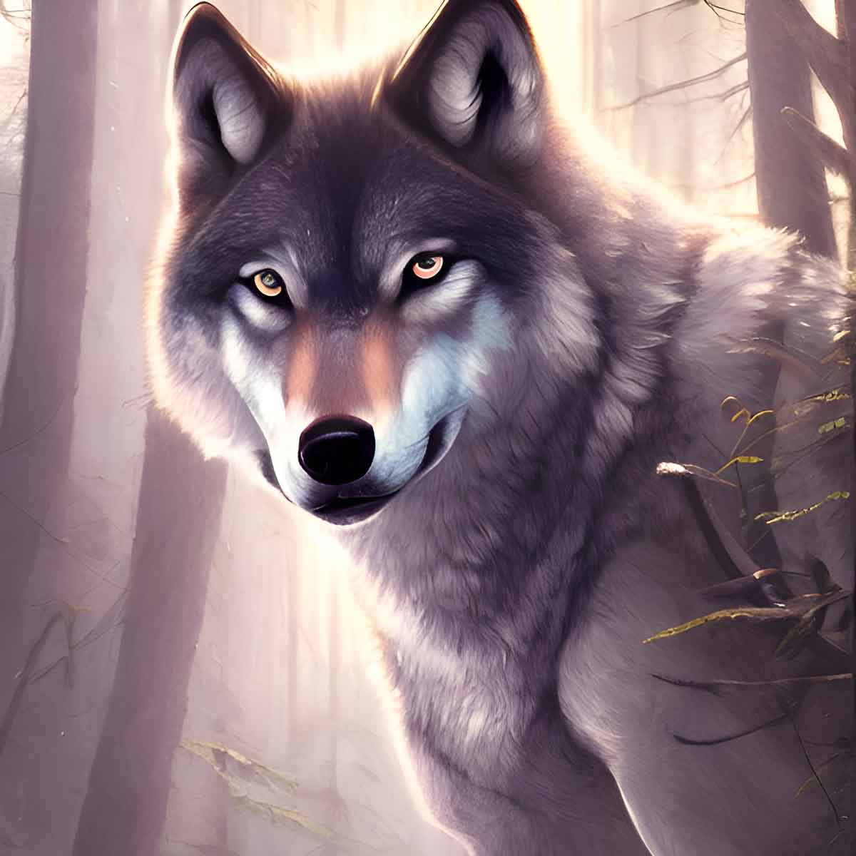 El lobo y su significado espiritual.