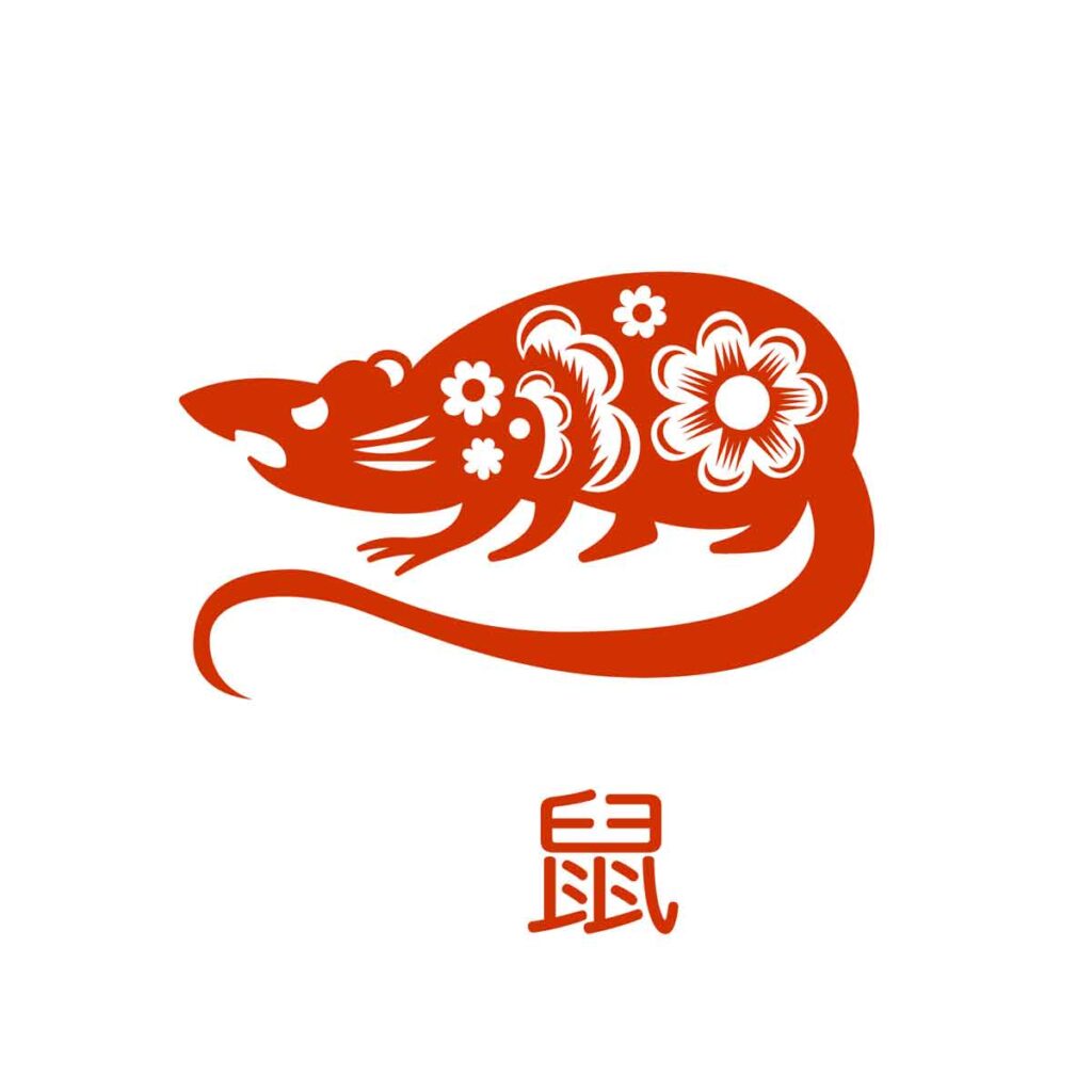 La rata es el primer animal del horóscopo chino.